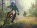 Jwèt Moto Maniak 3 sou entènèt