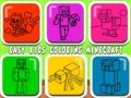 Jwèt Koulè fasil pou timoun Minecraft sou entènèt