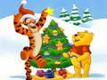 Jwèt Puzz ki Nwèl Winnie the Pooh sou entènèt