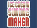 Jwèt Maker Sundae Glase sou entènèt