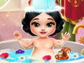 Jwèt Bain Bebe Nèj Blan sou entènèt