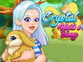 Jwèt Crystal adopte yon lapen sou entènèt