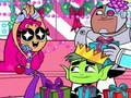 Jwèt Teen Titans: Etoiles Nwèl sou entènèt
