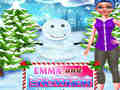 Jwèt Emma ak Nèj Moun Nwèl sou entènèt