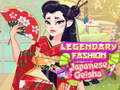 Jwèt Legandè Mòd Japonèz Geisha sou entènèt