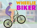 Jwèt Biker sou whelie sou entènèt
