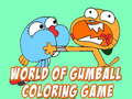 Jwèt Jwèt Koloryaj Mond Gumball sou entènèt