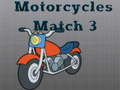 Jwèt Motosikl Matche 3 sou entènèt