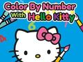Jwèt Koulè Pa Nimewo Ak Hello Kitty sou entènèt