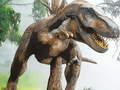Jwèt Puzzle Karnivò Tiranosaurus Rex sou entènèt