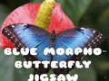 Jwèt Puzle Papillon Morpho Ble sou entènèt