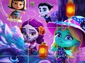 Jwèt Super Monstr Halloween Jigsaw sou entènèt