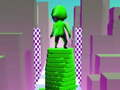 Jwèt Bati nou Tower Koulè Kouri 3D-Kouri Tower Kub Sèf sou entènèt