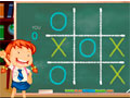 Jwèt Tic Tac Toe nan lekòl sou entènèt