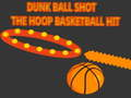 Jwèt Dunk Boul Tiro nan Caskèt sou entènèt
