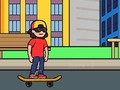 Jwèt Wheelie Skateboard sou entènèt