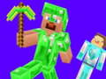 Jwèt Creeper kont Enderman sou entènèt