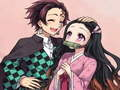 Jwèt Puzzel Nezuko sou entènèt