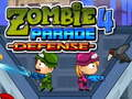Jwèt Defann Parade Zombi 4 sou entènèt