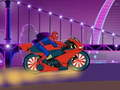 Jwèt Spider-Man Kousinen Moto sou entènèt