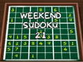 Jwèt Sudoku Weekend 21 sou entènèt