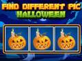 Jwèt Jwenn imaj diferan Halloween sou entènèt