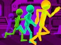 Jwèt Eskap Stickman Parkour sou entènèt