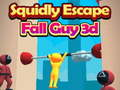 Jwèt Echape Squid: Fall Guy 3D sou entènèt