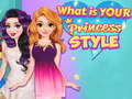 Jwèt Kisa ki stil prensès ou? sou entènèt