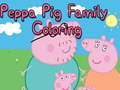Jwèt Koulè Fanmi Peppa Pig sou entènèt