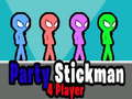 Jwèt Pati Stickman 4 Jwè sou entènèt