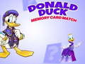 Jwèt Donald Duck memwa kat matche sou entènèt