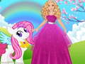 Jwèt Barbie ak Ponni Abiye sou entènèt