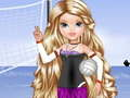 Jwèt Robe Voleybal Barbie sou entènèt