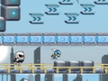 Jwèt Gravity Guy HTML5 sou entènèt