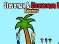 Jwèt Steveman ak Alexwoman 2 Ete sou entènèt