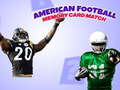 Jwèt Match Kat Memwa Football Ameriken sou entènèt