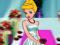 Jwèt Robe maryaj Cendrillon sou entènèt