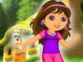 Jwèt Dora nan jaden sou entènèt