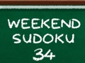 Jwèt Sudoku Weekend 34 sou entènèt