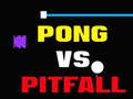 Jwèt Pong kont Pitfall sou entènèt