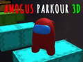 Jwèt Amog Us Parkour 3D sou entènèt