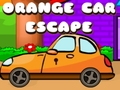 Jwèt Escape nan machin zoranj sou entènèt