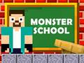 Jwèt Herobrine kont Lekòl Monstr sou entènèt