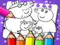 Jwèt Liv pou koulè Peppa Pig sou entènèt
