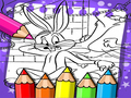 Jwèt Liv pou kolore Bugs Bunny sou entènèt