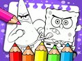 Jwèt Liv pou Koulè Sponge Bob sou entènèt
