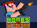 Jwèt Mesye Noobs kont Stickman sou entènèt