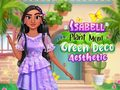 Jwèt Isabell Manman Plant Aesthétique Deco Vèt sou entènèt
