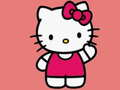 Jwèt Liv Koulè pou Hello Kitty sou entènèt